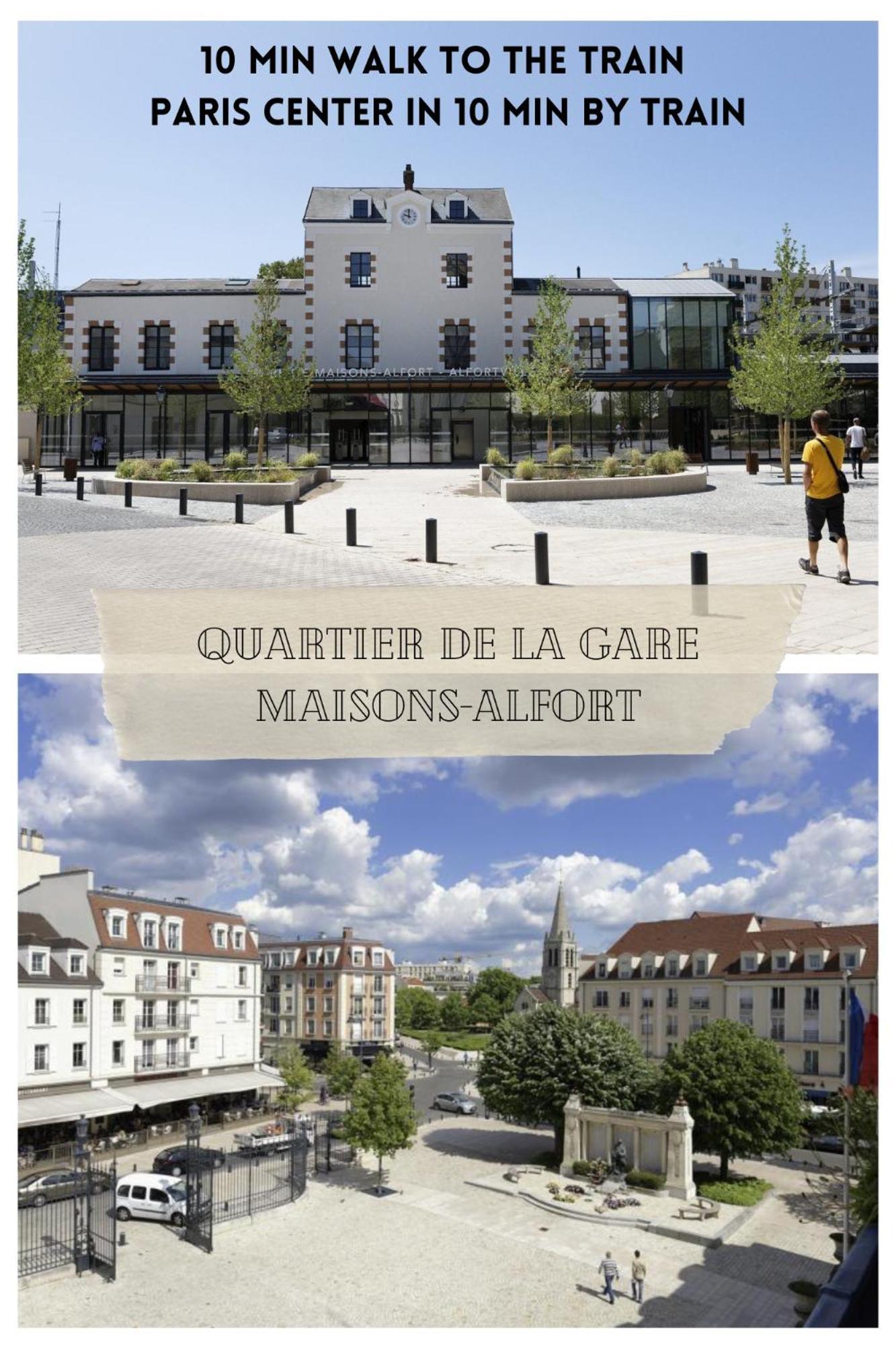 Chambre 1, Calme, 1 Station De Paris, Bureau Maisons-Alfort Buitenkant foto